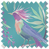 Birds of Paradise, Teal - Roller Blind